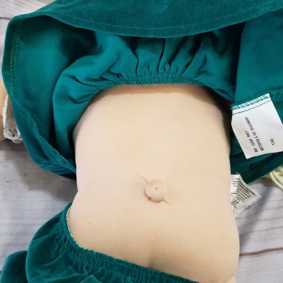 Cabbage Patch Kids Doll Head Mold 16 Blonde Hair Blue Eyes READ 16 Inch 1983 - Picture 8 of 16